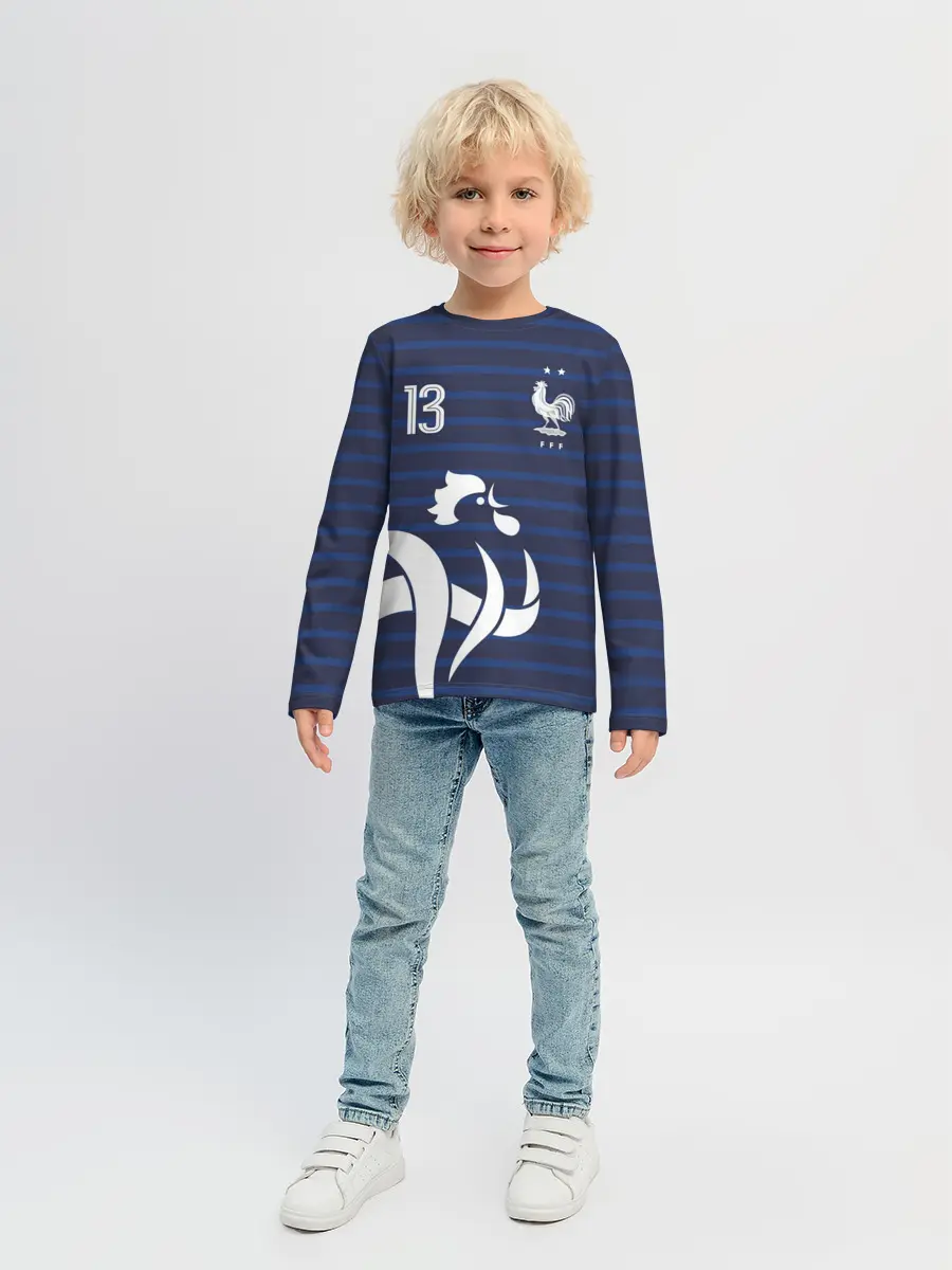 Детский лонгслив / Канте в стиле формы Франции