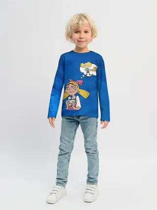 Детский лонгслив / Хельга и Арнольд