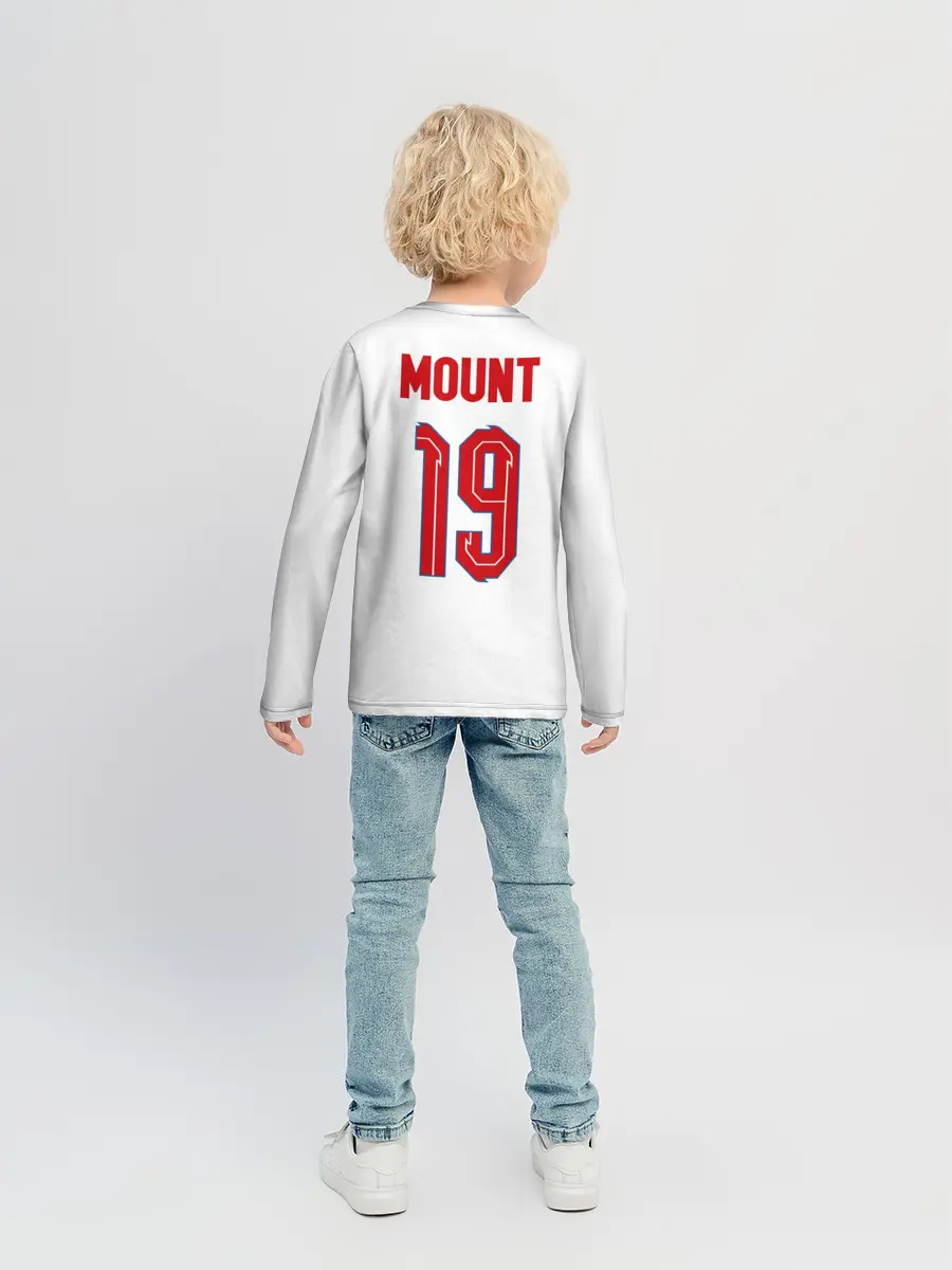 Детский лонгслив / Мэйсон Маунт форма Англия