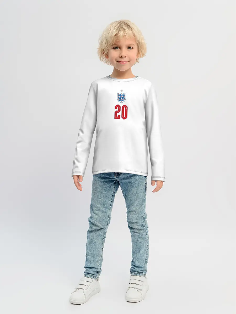 Детский лонгслив / Фил Фоден форма Англия