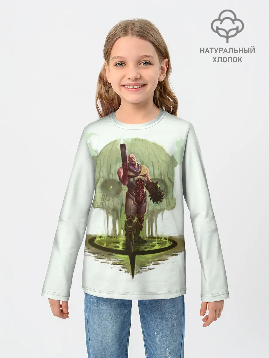 Детский лонгслив / Quake Champions