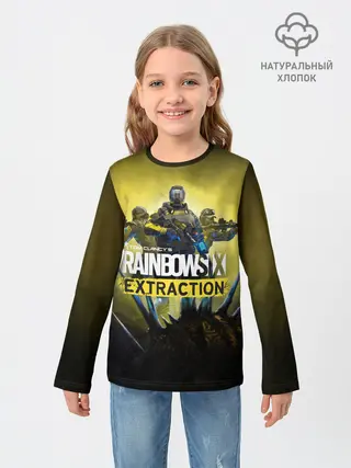 Детский лонгслив / Rainbow Six Extraction / Радуга 6 Эвакуация