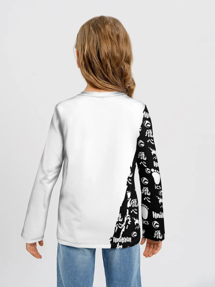 Детский лонгслив / Юу Нишиноя ВОЛЕЙБОЛ!!