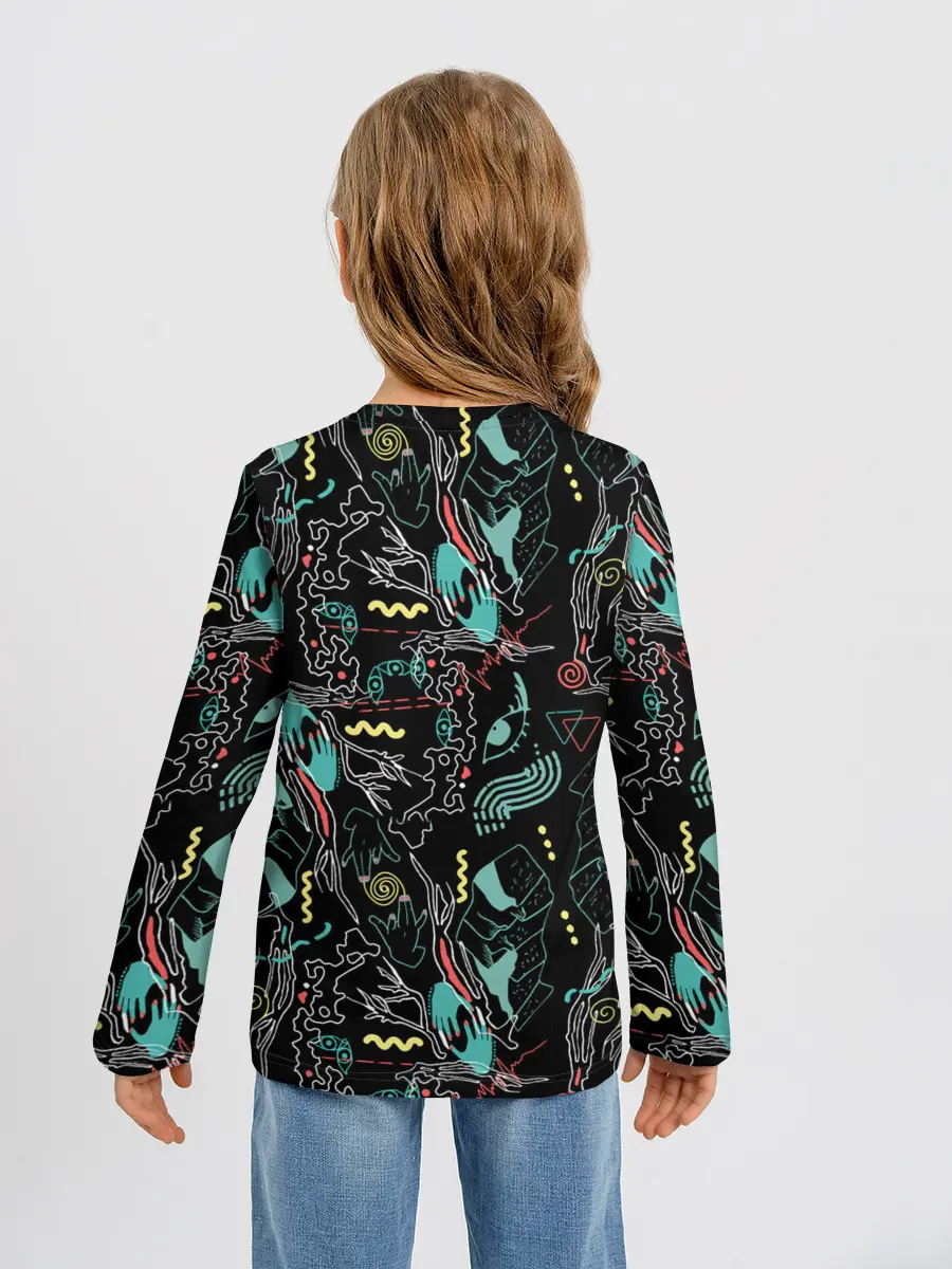 Детский лонгслив / Магия