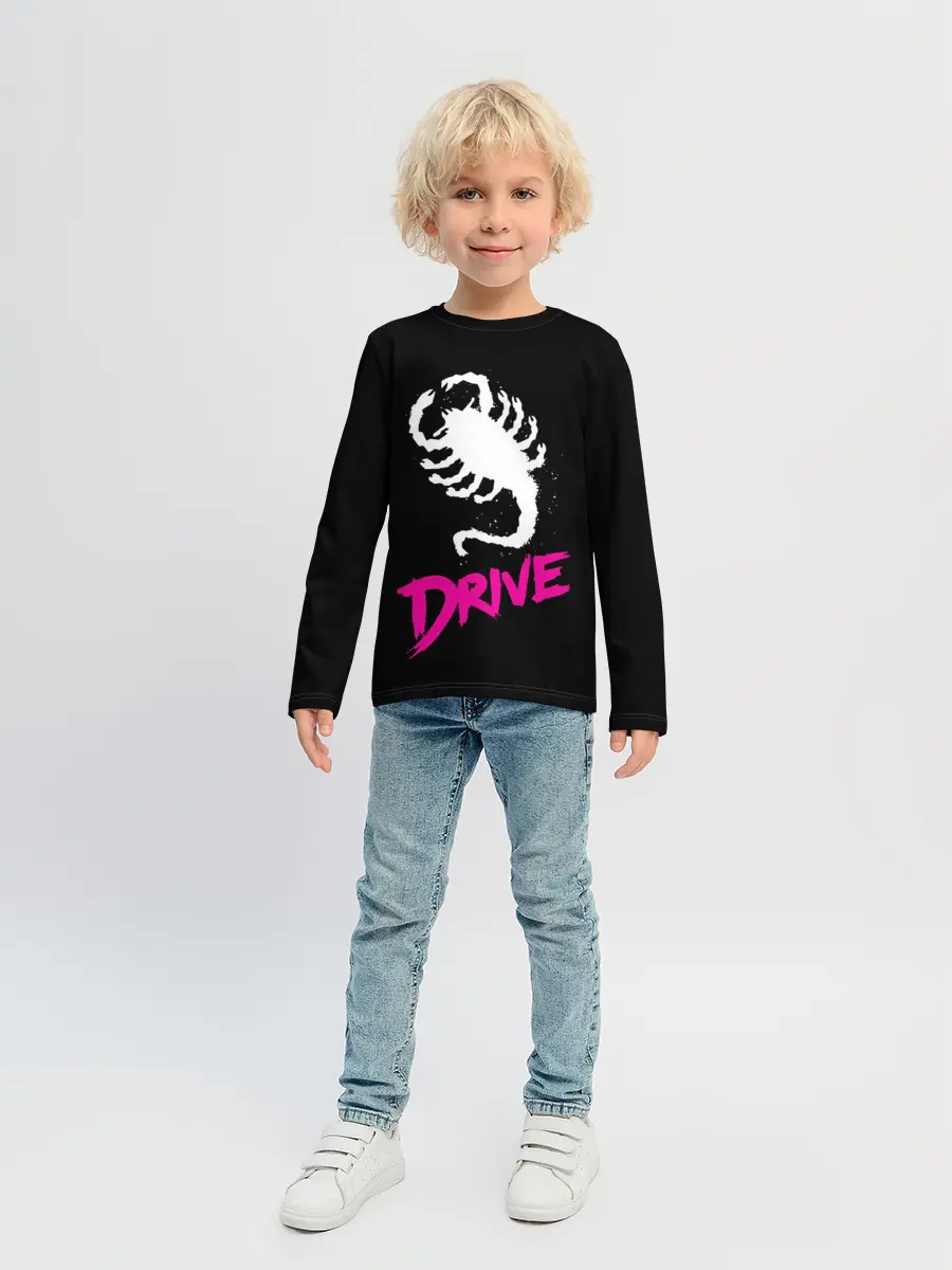 Детский лонгслив / Драйв / Drive