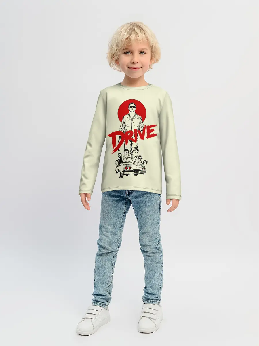 Детский лонгслив / Драйв