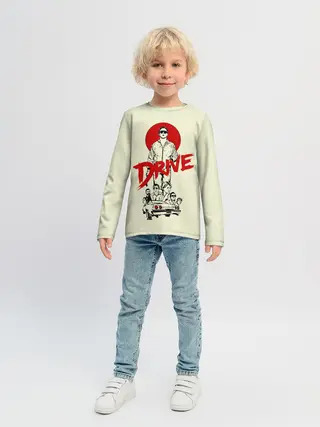 Детский лонгслив / Драйв