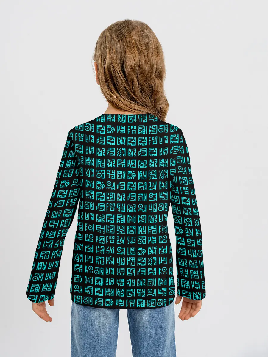 Детский лонгслив / Руны