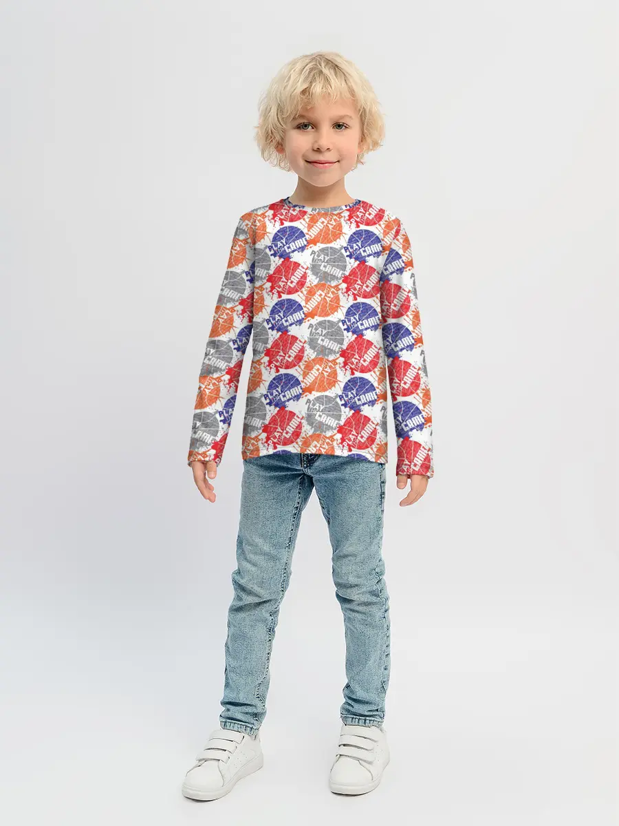 Детский лонгслив / PLAY GAME