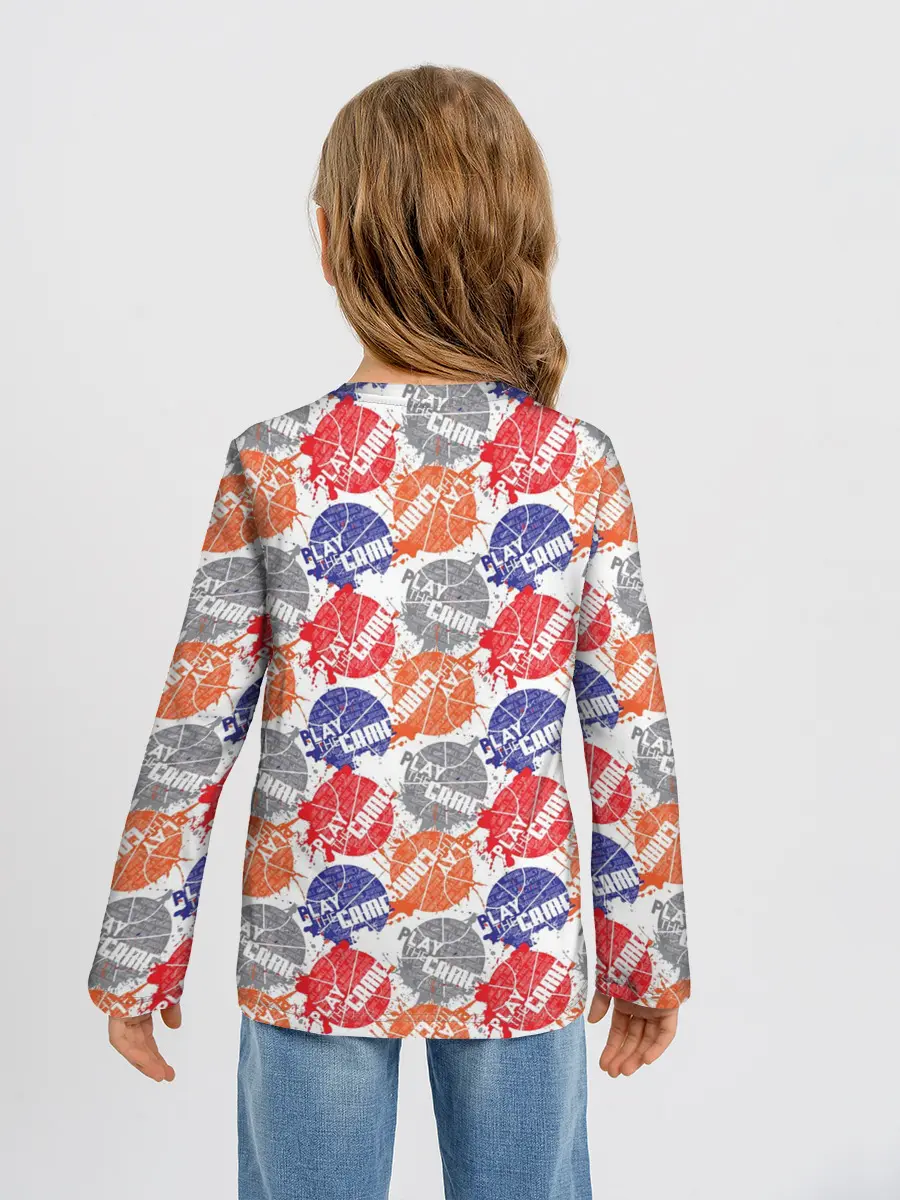 Детский лонгслив / PLAY GAME