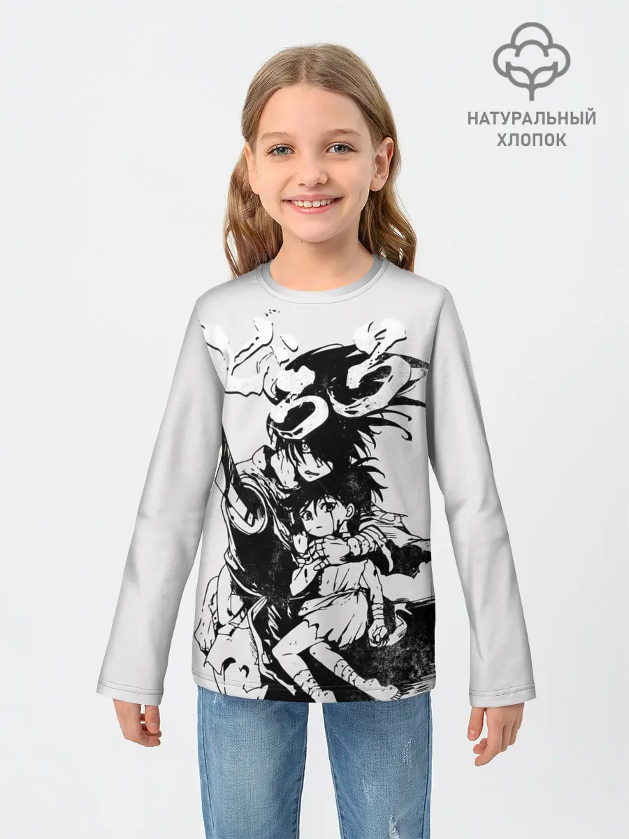 Детский лонгслив / Хяккимару и Дороро