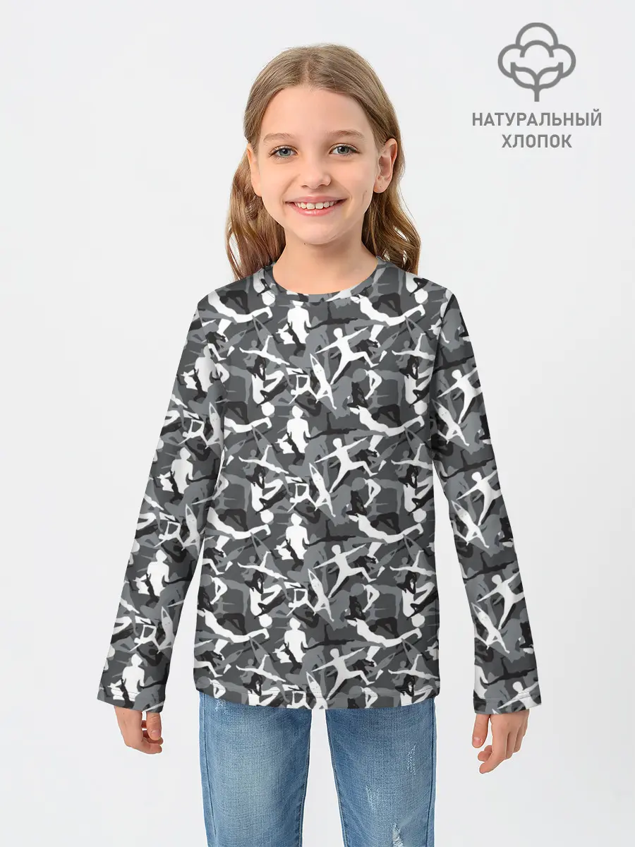 Детский лонгслив / Гимнастика