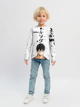 Детский лонгслив / Тобио Кагеяма | Haikyuu!!