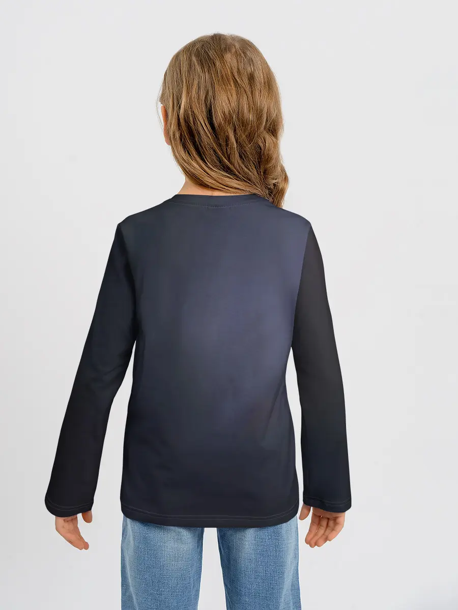 Детский лонгслив / Кракен