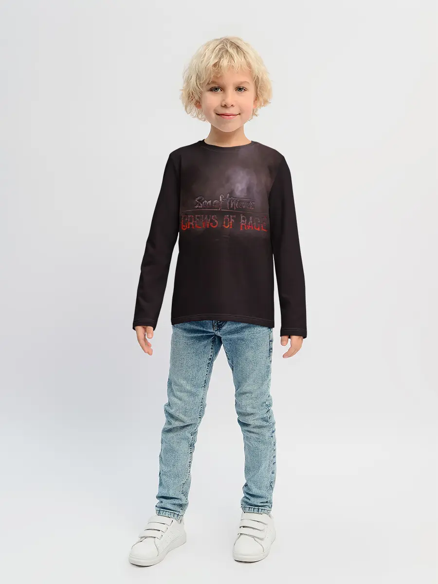 Детский лонгслив / Crews of rage