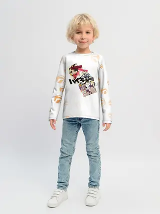 Детский лонгслив / ВОЛЕЙБОЛ!! сцены с командами | Haikyuu!!