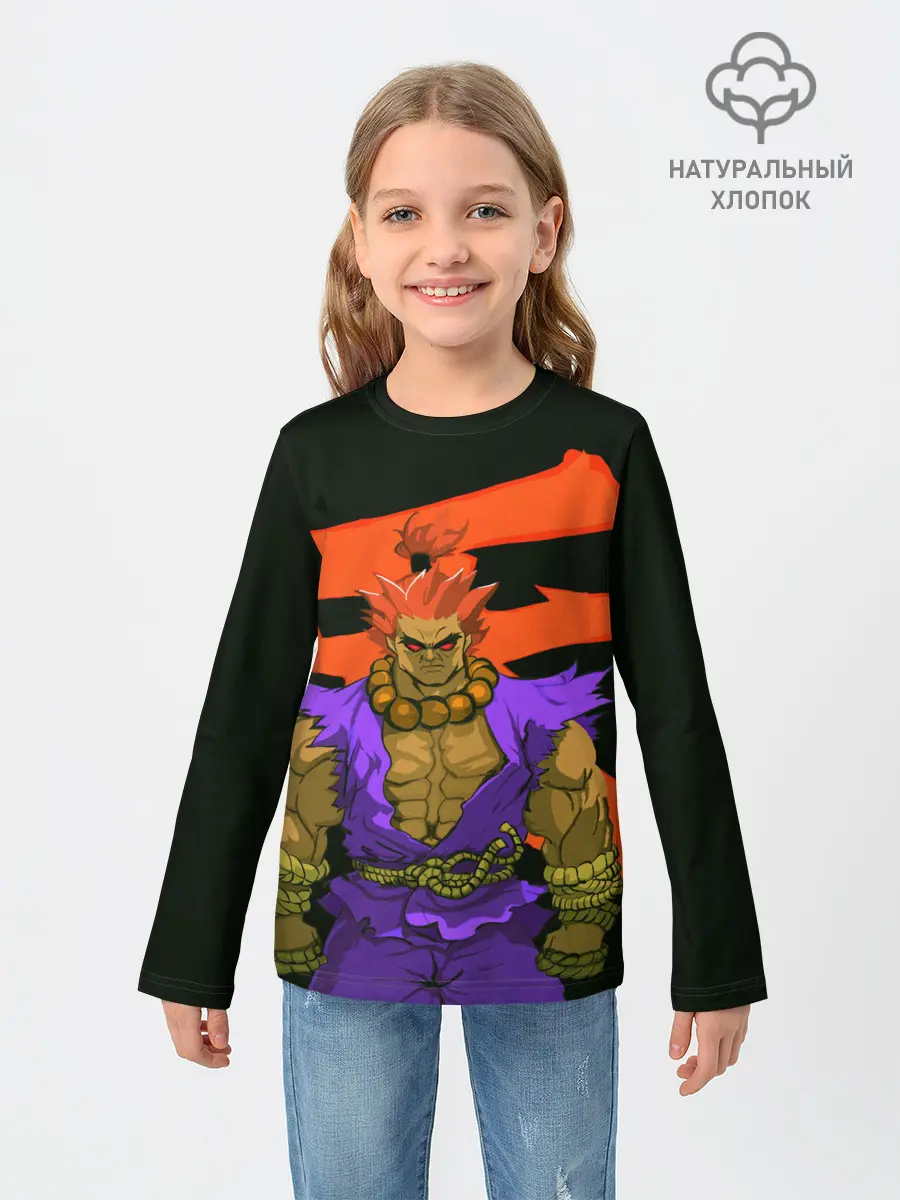 Детский лонгслив / Бланка