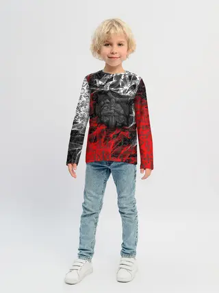 Детский лонгслив / Викинги