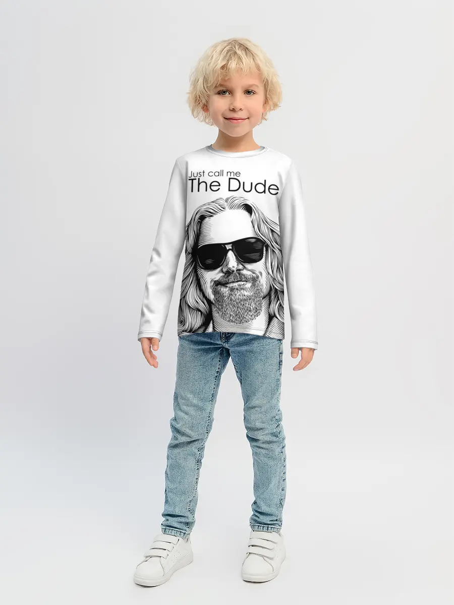 Детский лонгслив / Just call me the Dude