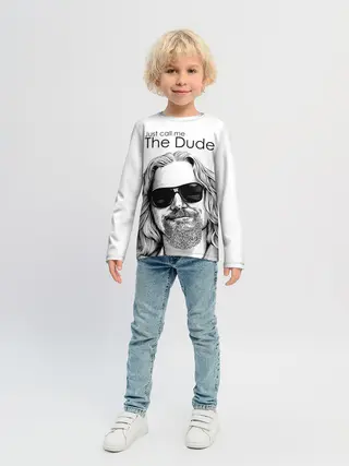 Детский лонгслив / Just call me the Dude