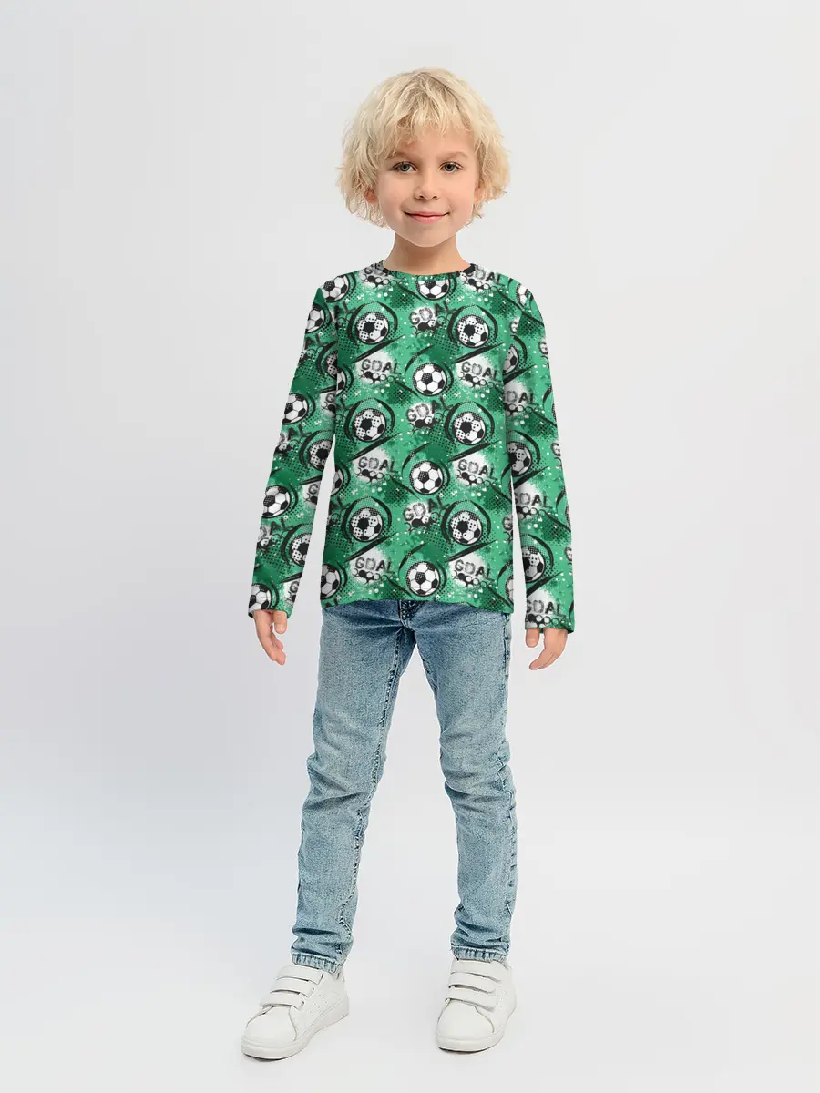Детский лонгслив / GOAL