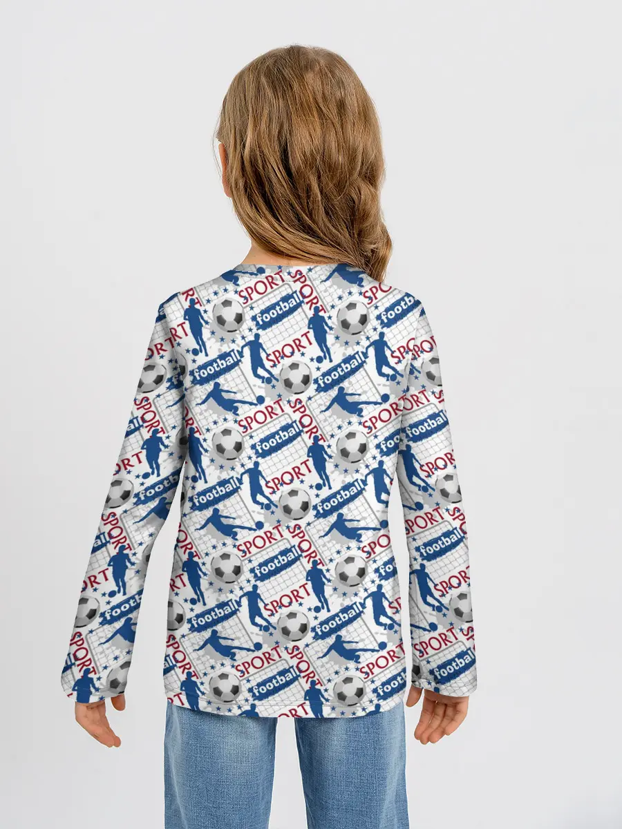 Детский лонгслив / Football