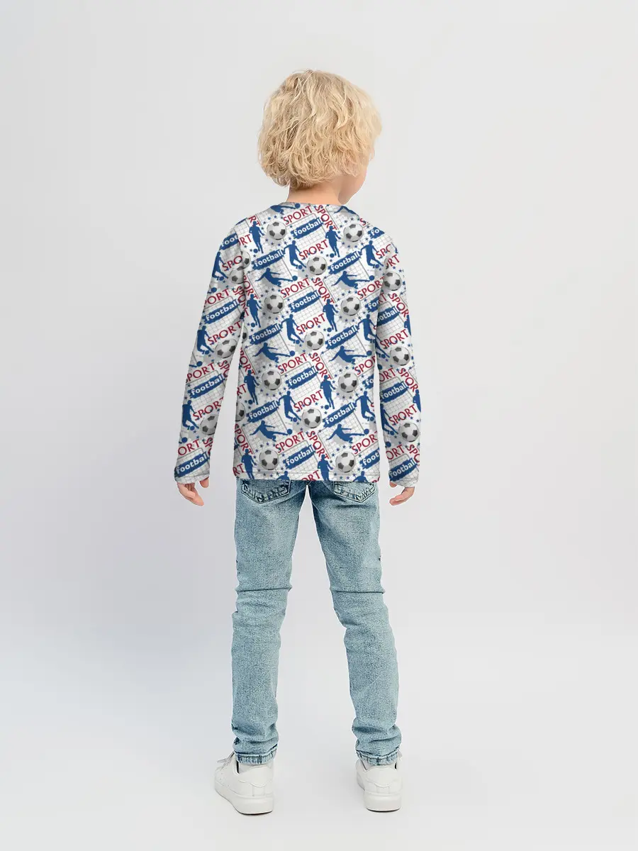 Детский лонгслив / Football