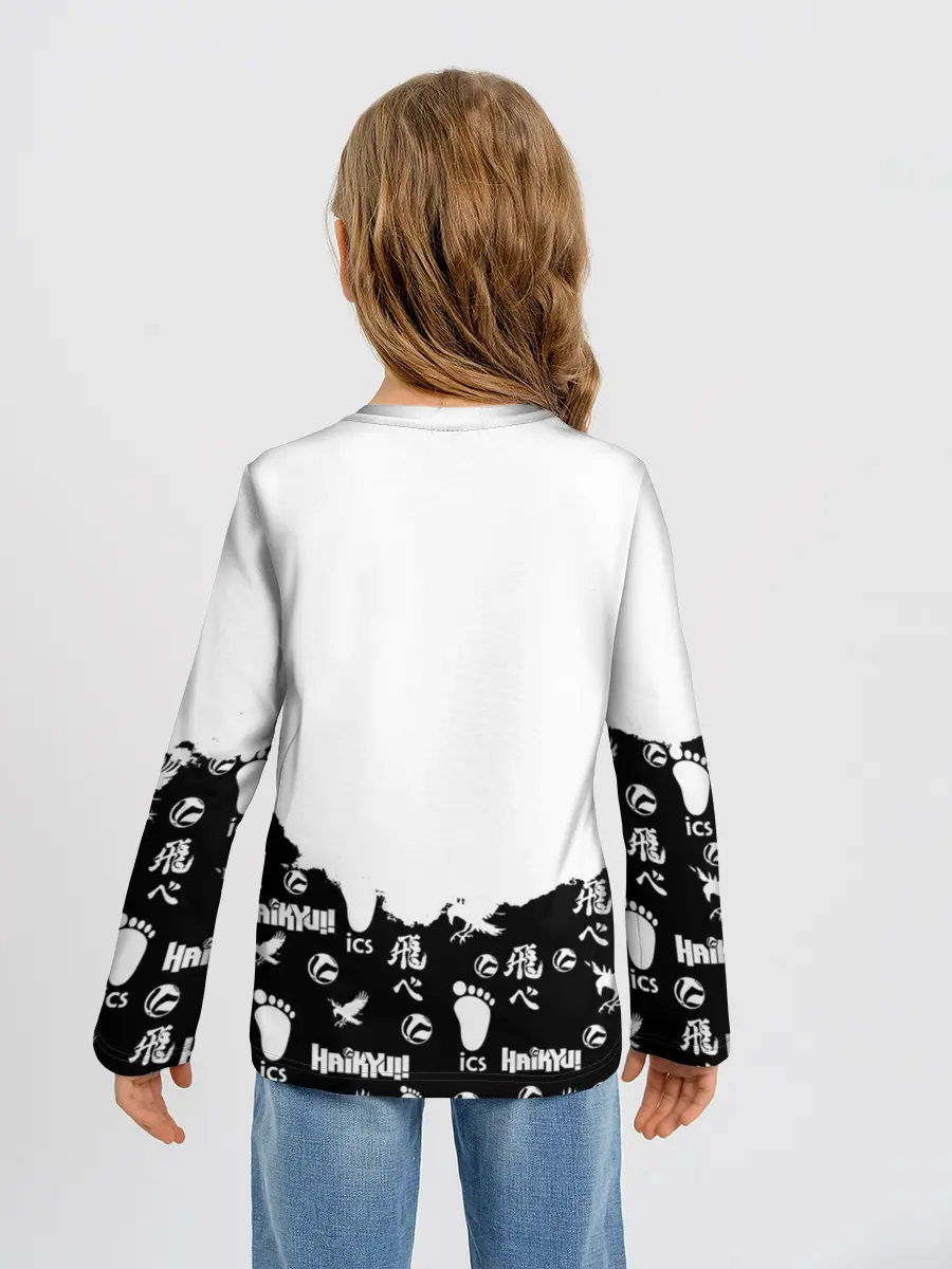 Детский лонгслив / Волейбольный клуб Haikyu!!