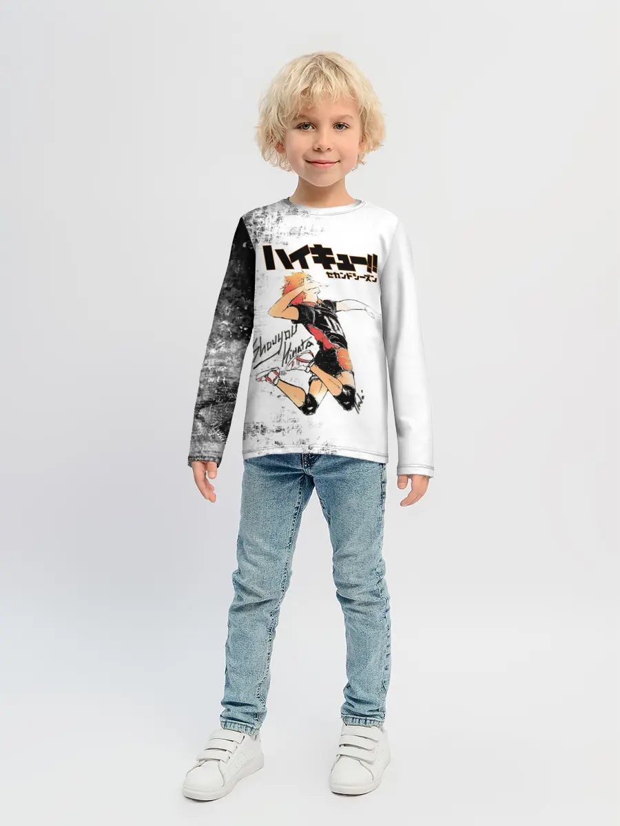 Детский лонгслив / Шоё Хината | Haikyuu!!