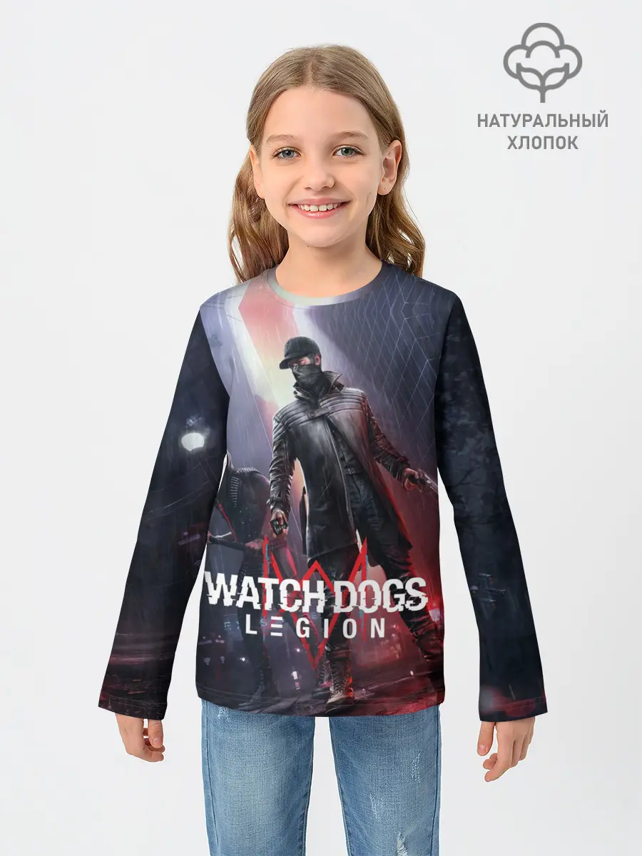 Детский лонгслив / Эйден Пирс и Ренч Легион