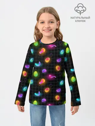 Детский лонгслив / Ночные фонарики-светлячки