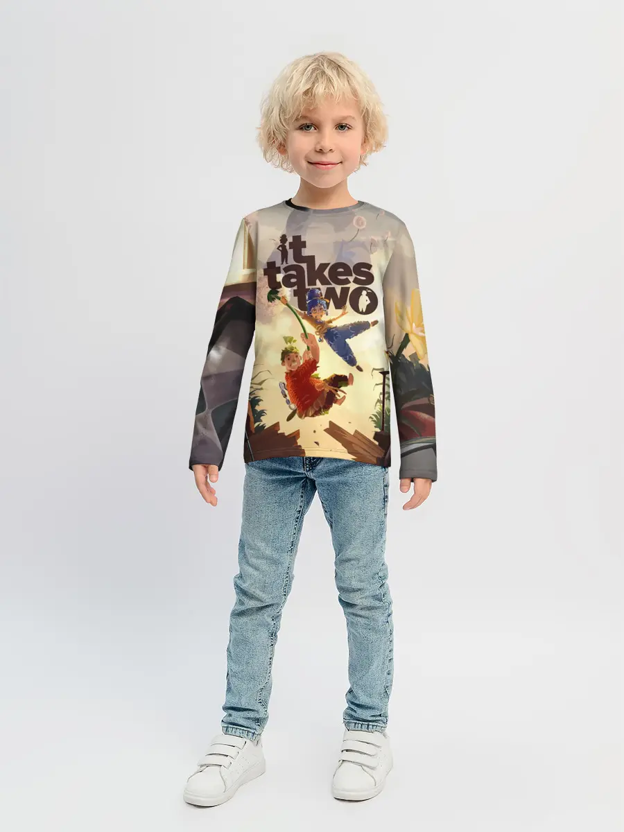 Детский лонгслив / It Takes Two | Коди и Мэй