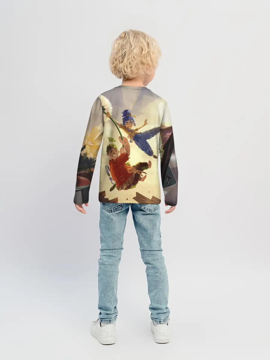 Детский лонгслив / It Takes Two | Коди и Мэй