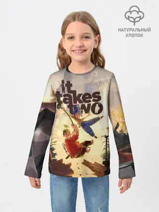 Детский лонгслив / It Takes Two | Коди и Мэй