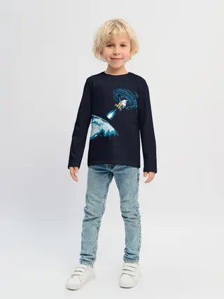 Детский лонгслив / Небесный хадукен