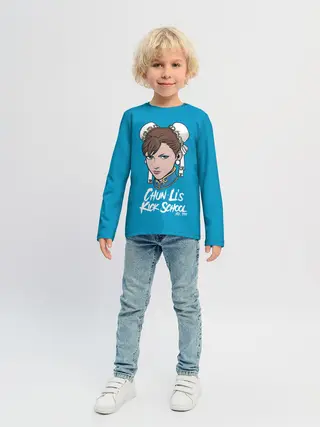 Детский лонгслив / Chun Lis Kick School