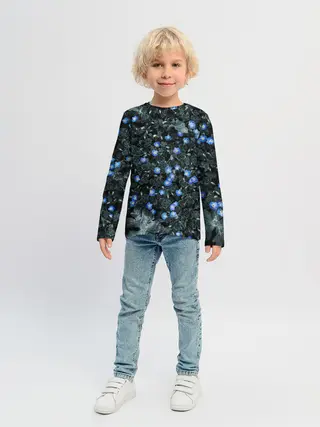 Детский лонгслив / Маленькие ЦветЫ