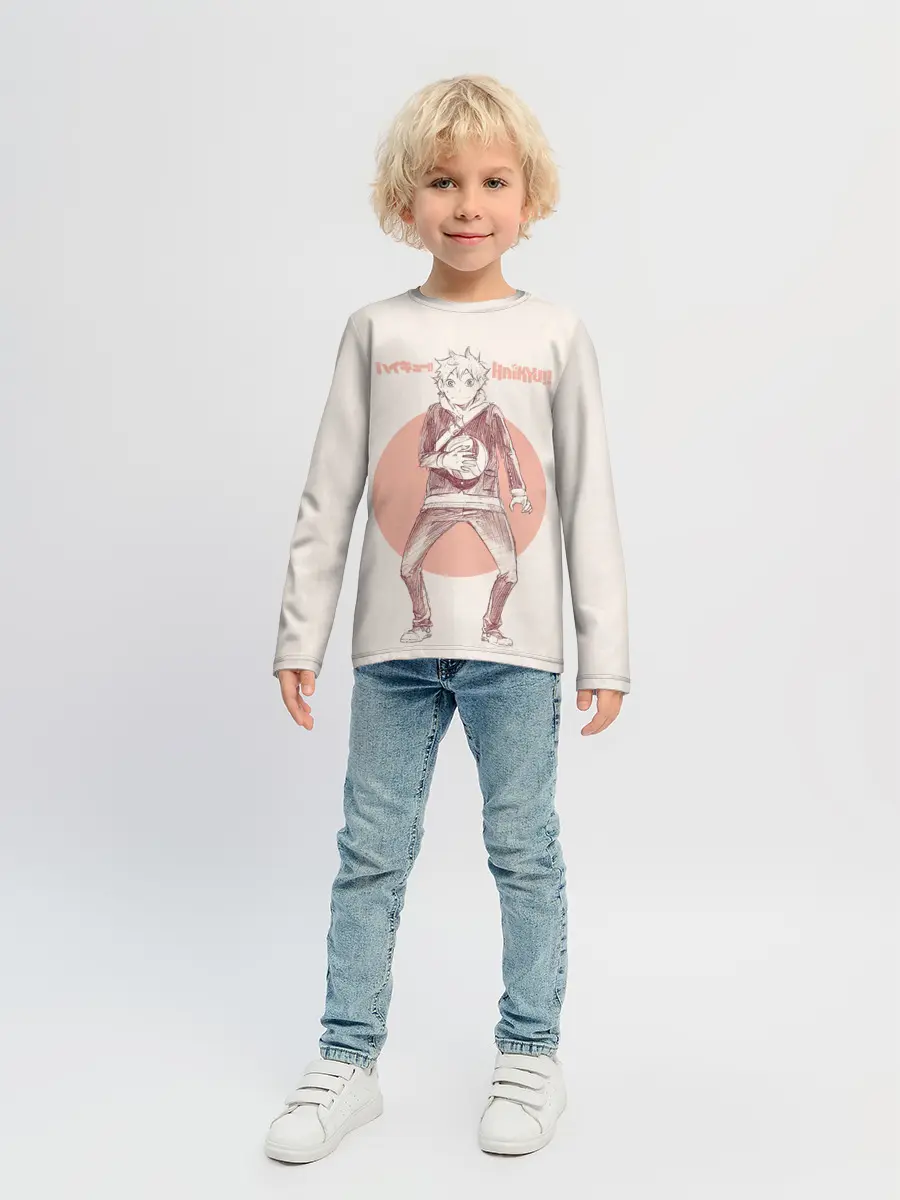Детский лонгслив / Шоё Хината | Haikyuu!!