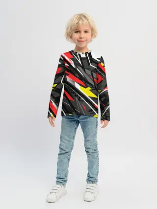 Детский лонгслив / Фон. Абстракция.