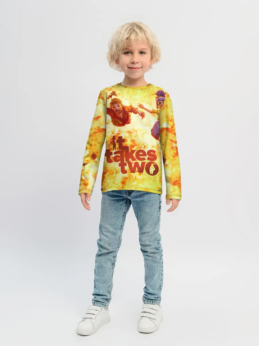 Детский лонгслив / It Takes Two