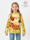 Детский лонгслив / It Takes Two
