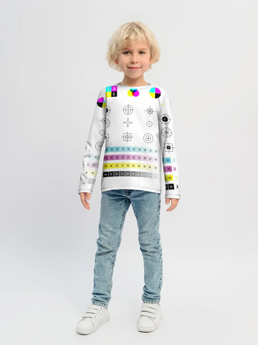 Детский лонгслив / CMYK