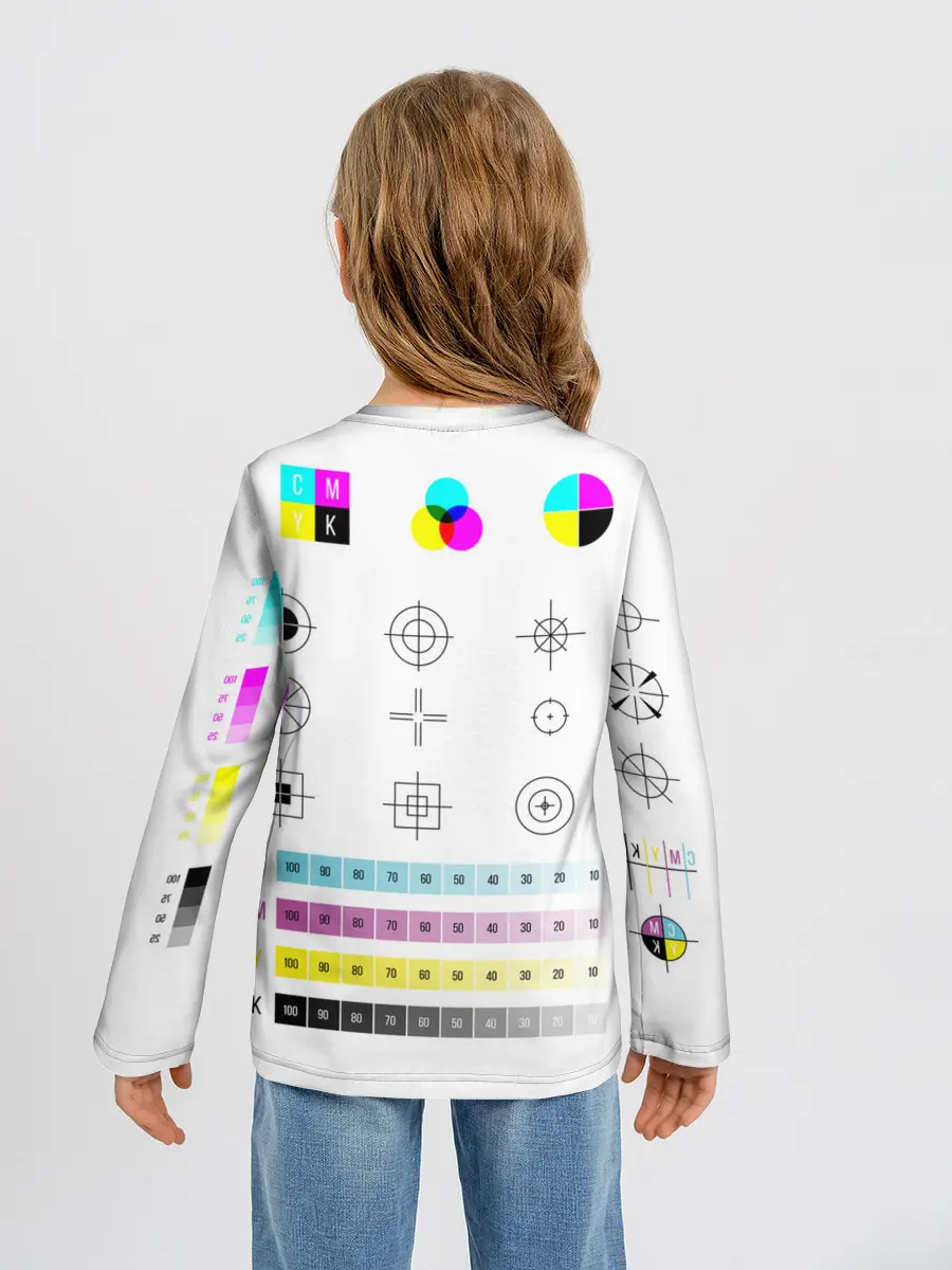 Детский лонгслив / CMYK