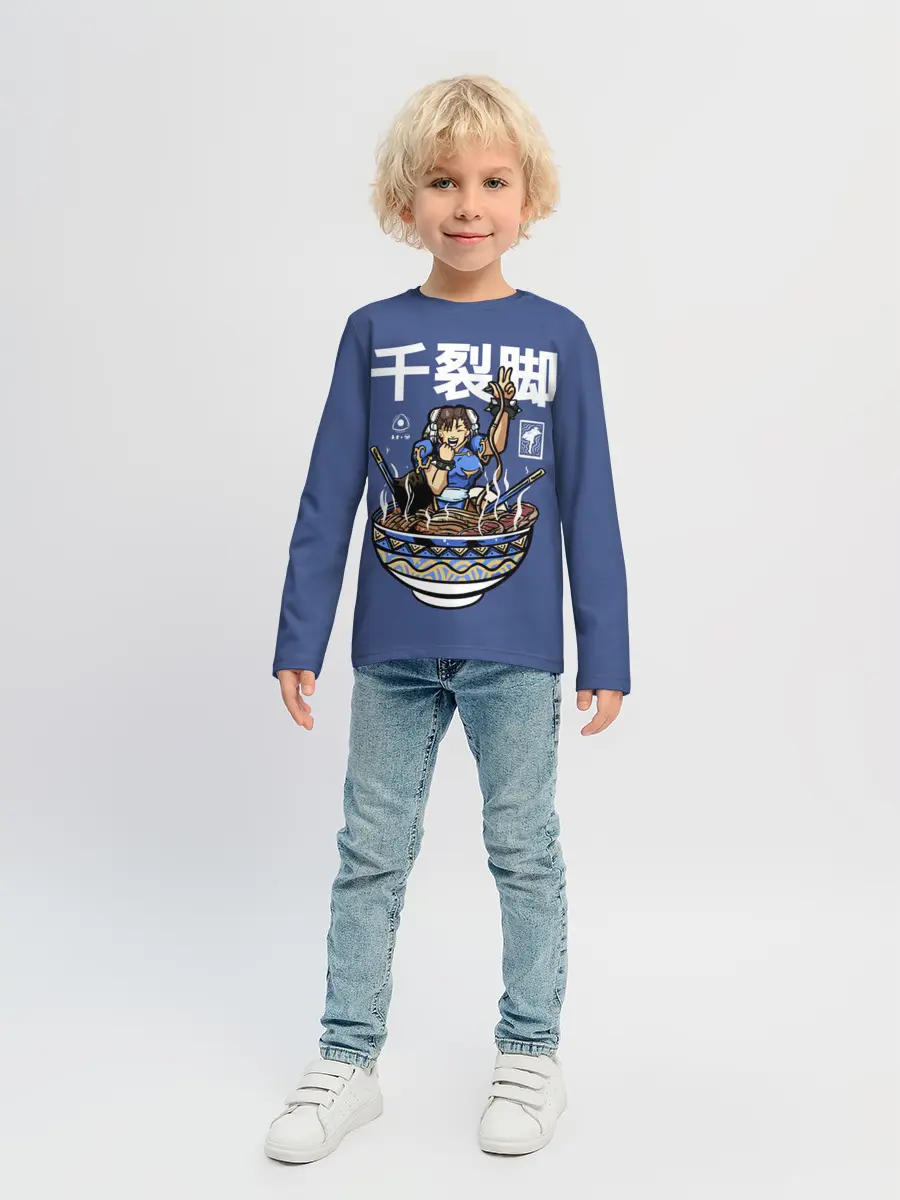 Детский лонгслив / Лапша Чун Ли