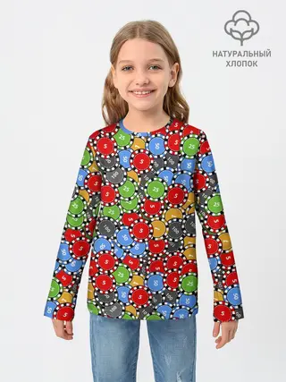 Детский лонгслив / Фишки для Покера