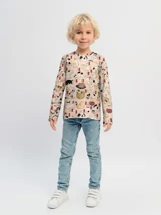 Детский лонгслив / Kuniyoshi Cats