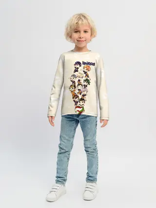 Детский лонгслив / Команда Карасуно | Haikyuu!!