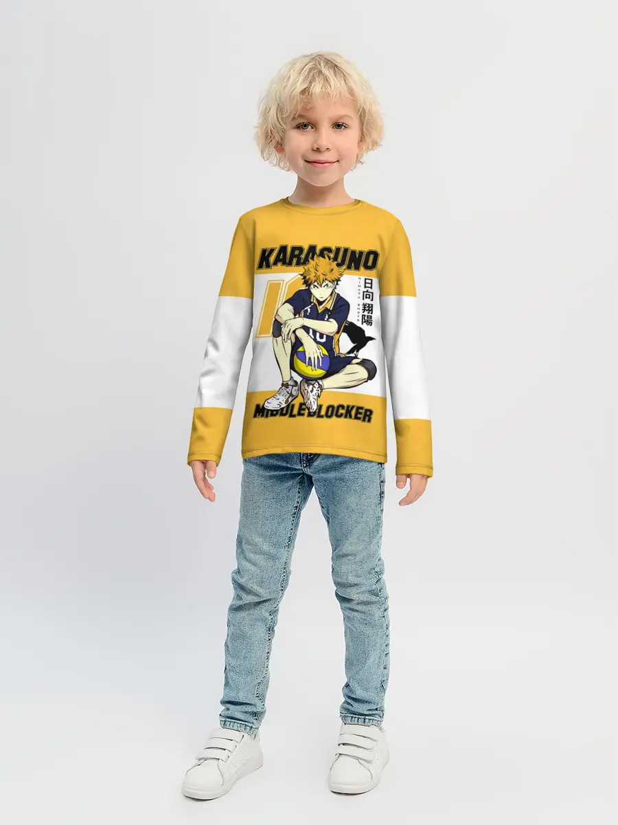 Детский лонгслив / Хината Шоё | Haikyuu!!