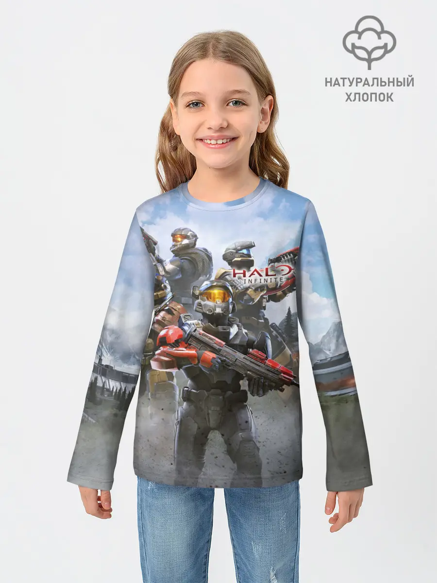 Детский лонгслив / Halo Infinite