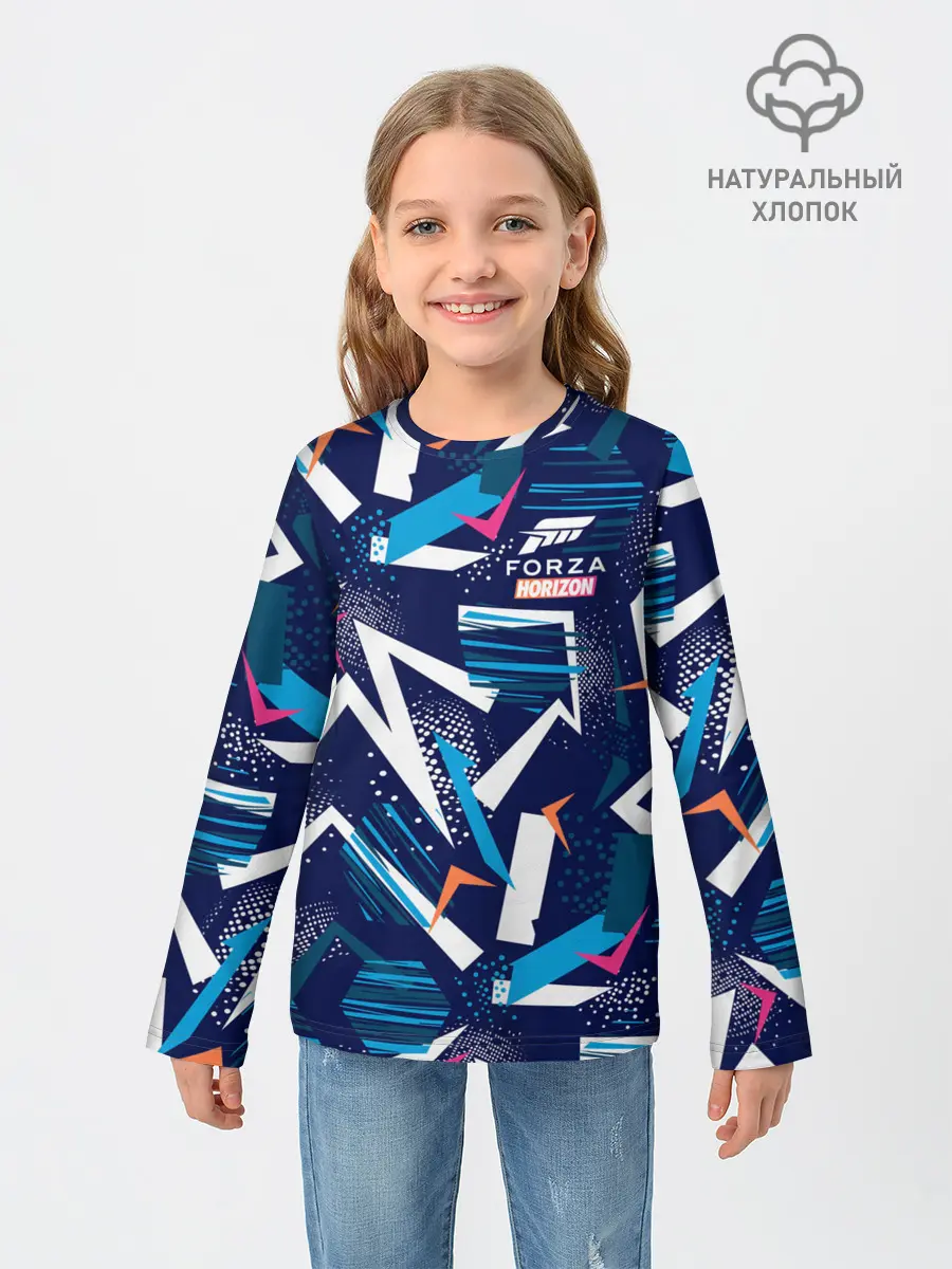 Детский лонгслив / Forza Horizon / Форза